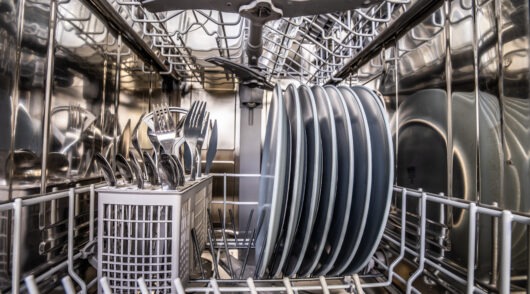 dishwasher-with-clean-dish